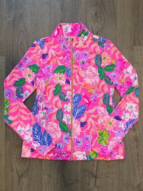 NWOT Lilly Pulitzer Luxletic Jacket (Print with Purpose) Size M